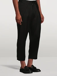 Mini Monogram Draped Pants
