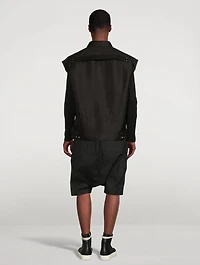 Fogpocket Ryder Silk-Blend Sleeveless Shirt