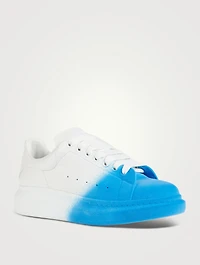 Oversized Spray Leather Sneakers