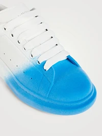 Oversized Spray Leather Sneakers