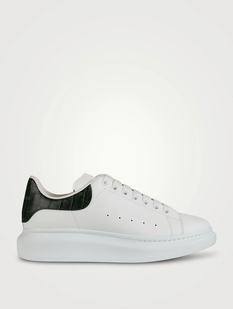 Oversized Leather Sneakers