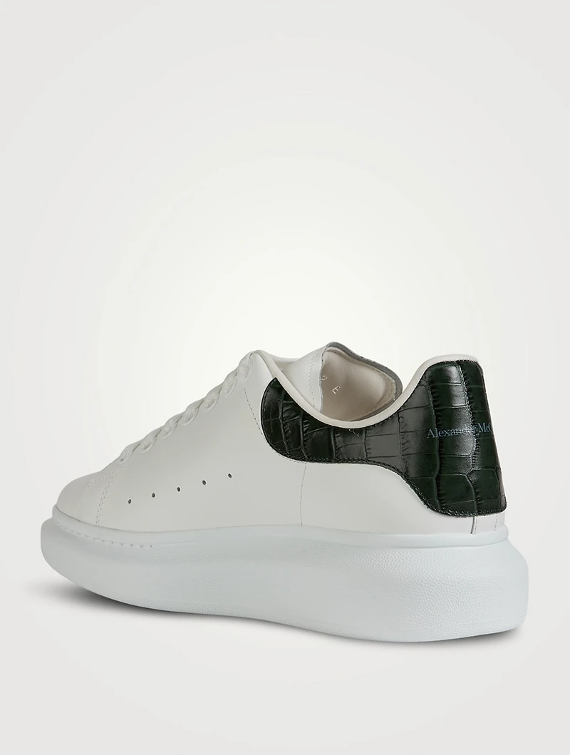Oversized Leather Sneakers
