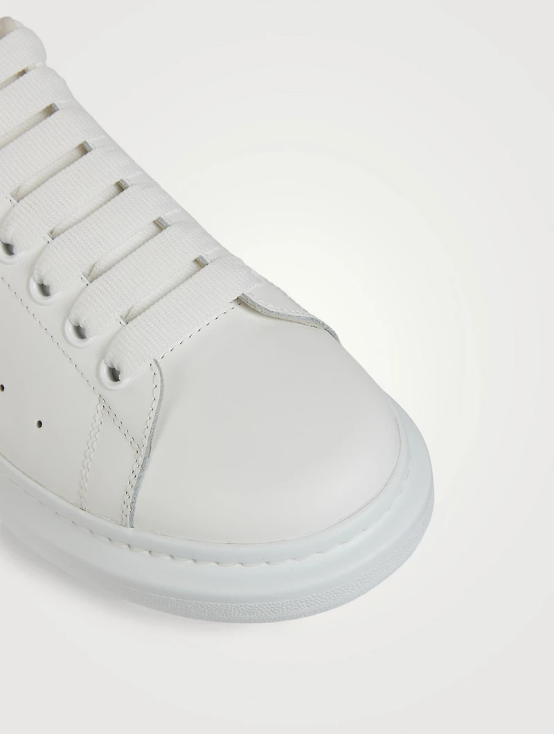 Oversized Leather Sneakers