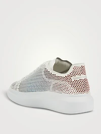 Oversized Perforated Leather Sneakers