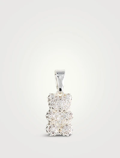 Pavé Nostalgia Bear Pendant