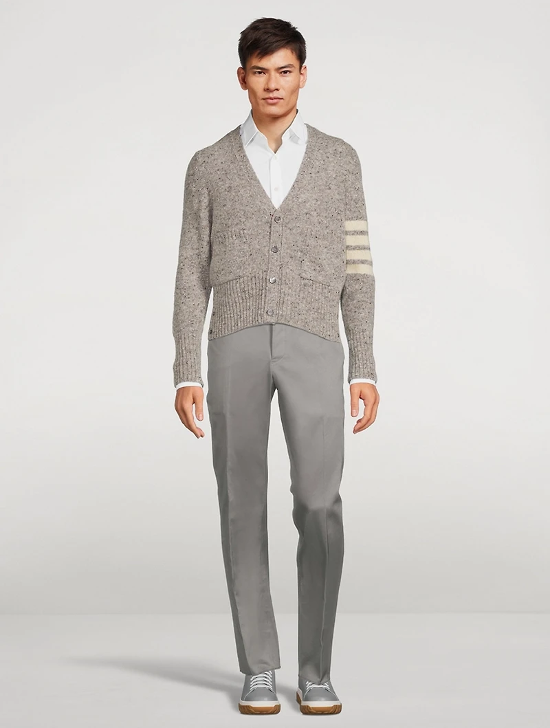 Wool And Mohair Cardigan