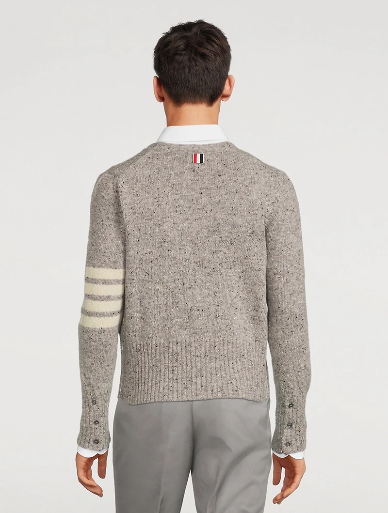 Wool And Mohair Cardigan