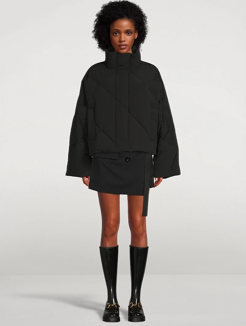 Aina Short Quilted Down Coat