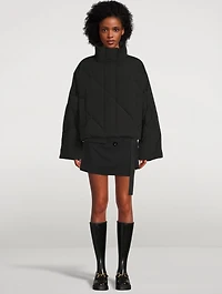 Aina Short Quilted Down Coat