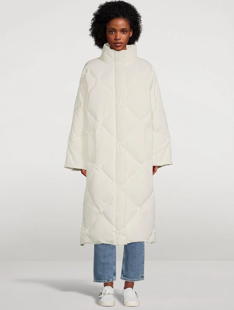 Anissa Oversized Quilted Down Coat
