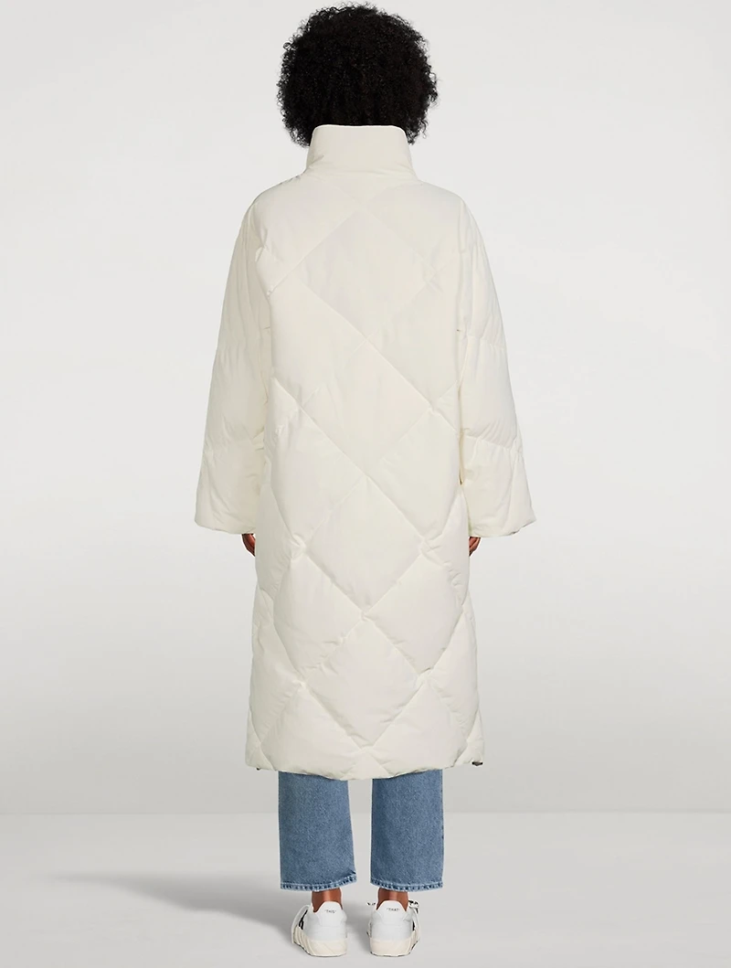 Anissa Oversized Quilted Down Coat