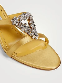 Trinamu Satin Mules