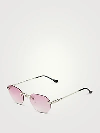 VF Detroit Player Drill Mount 24K Gold Sunglasses