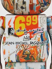 Warhol x Basquiat #4 1000% Be@rbrick