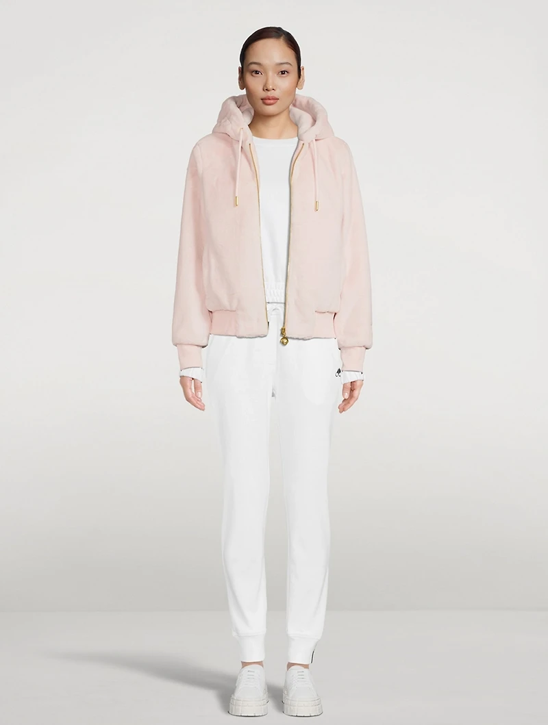 Sweethart Velvet Zip Hoodie