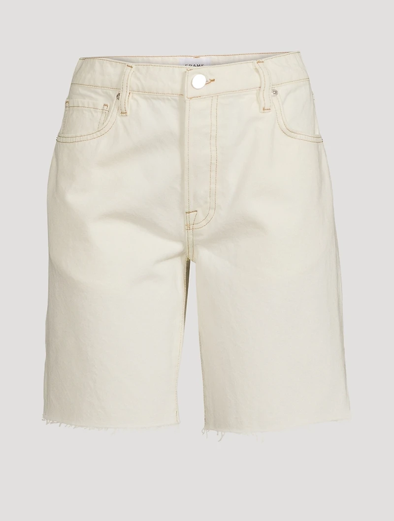 Le Slouch Denim Bermuda Shorts