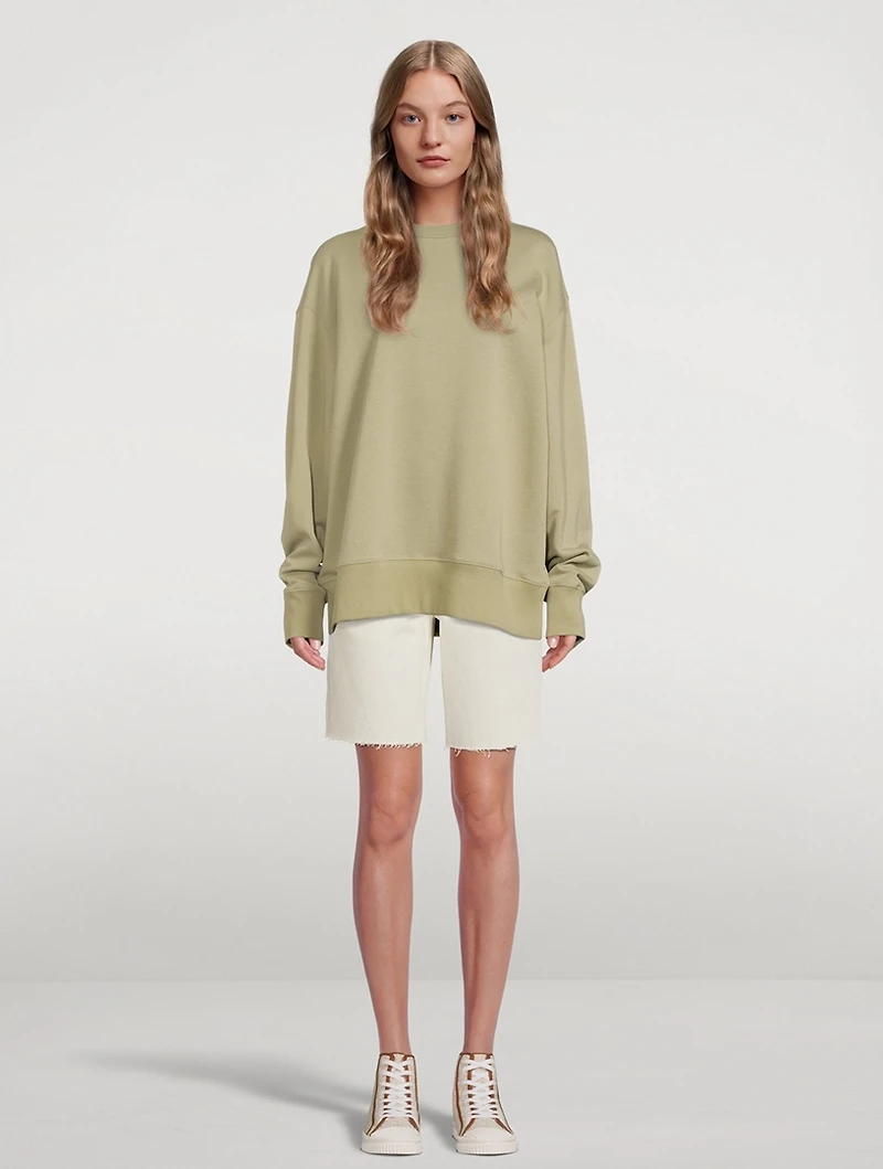 Le Slouch Denim Bermuda Shorts