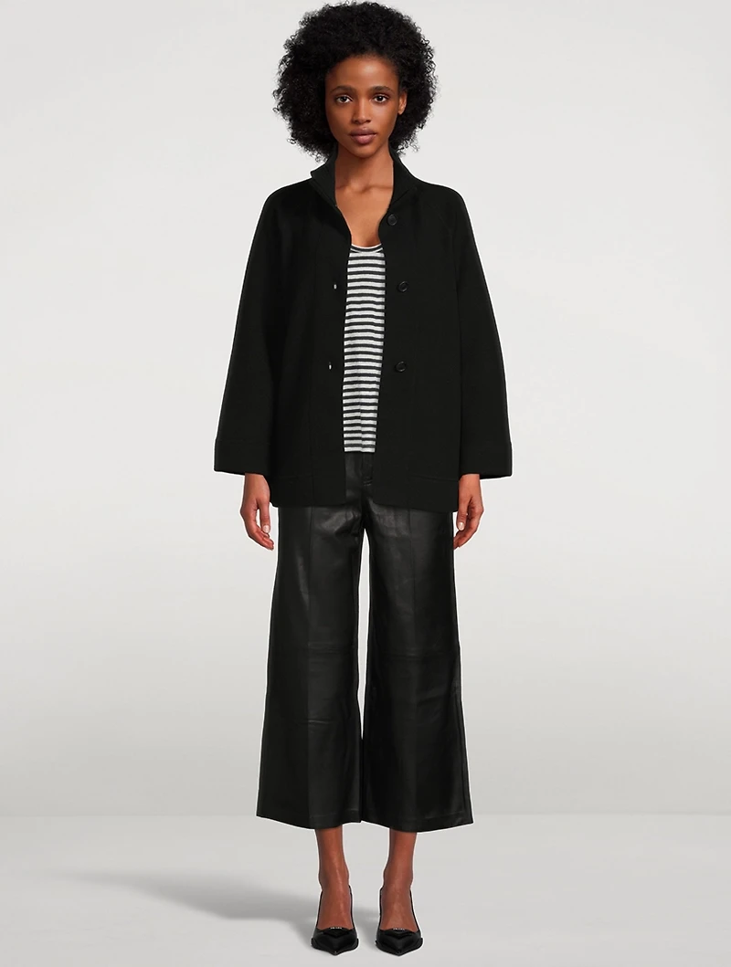 Easy Scoop Linen T-Shirt Stripe Print