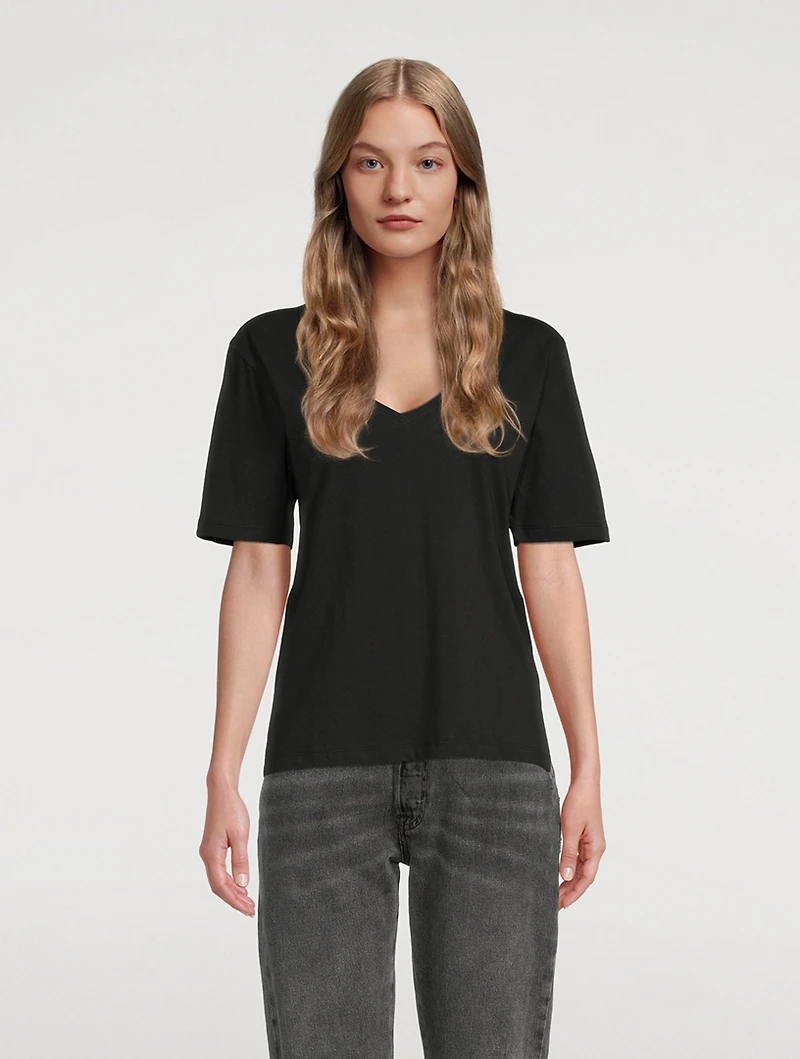 The V-Neck Organic Cotton T-Shirt