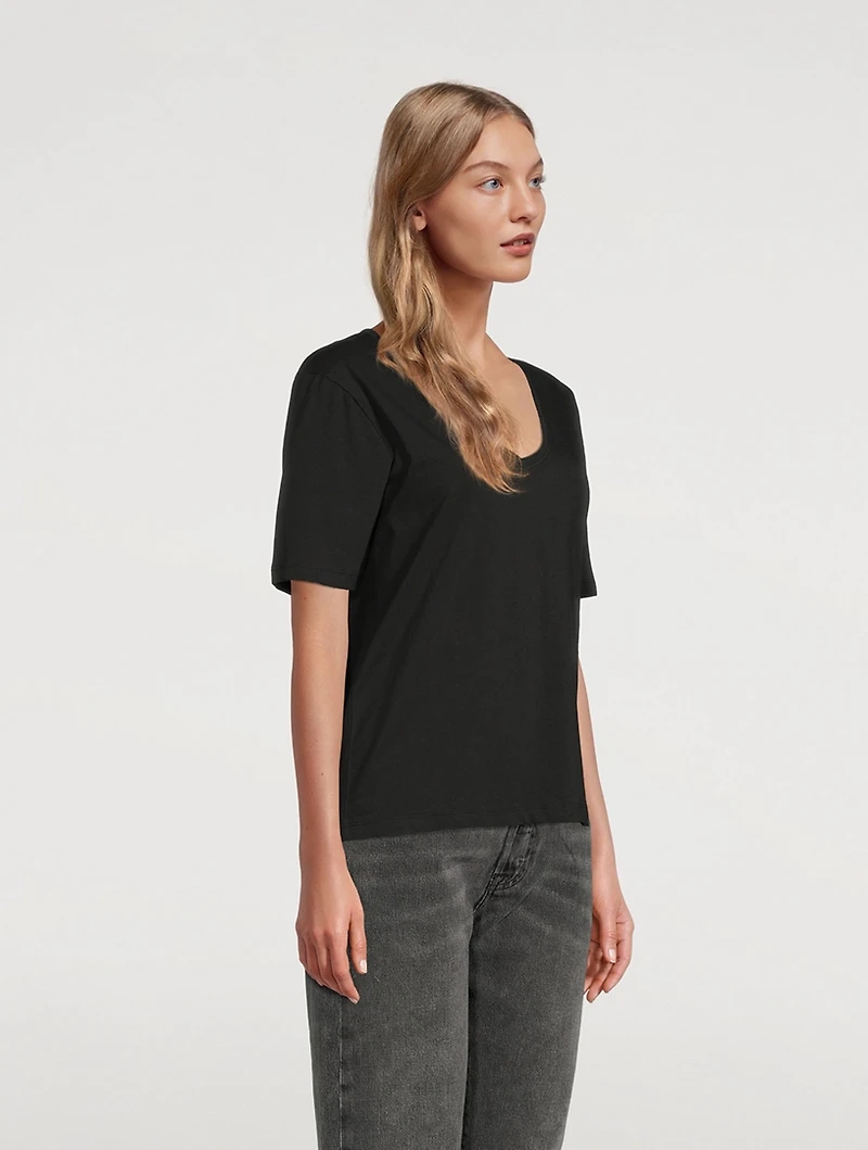 The V-Neck Organic Cotton T-Shirt