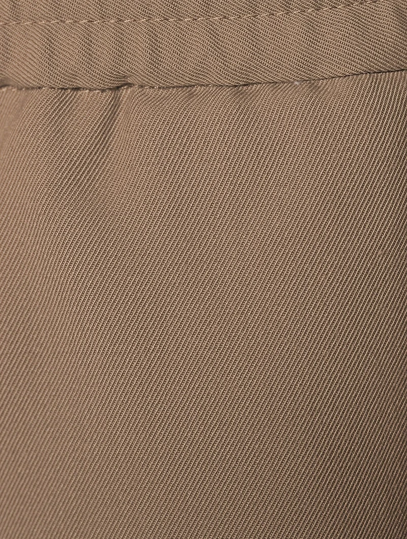 Wool-Blend Elasticated Waist Pants