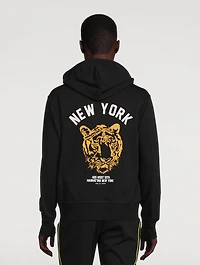 New York Tiger Cotton Hoodie