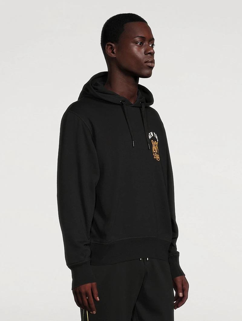New York Tiger Cotton Hoodie