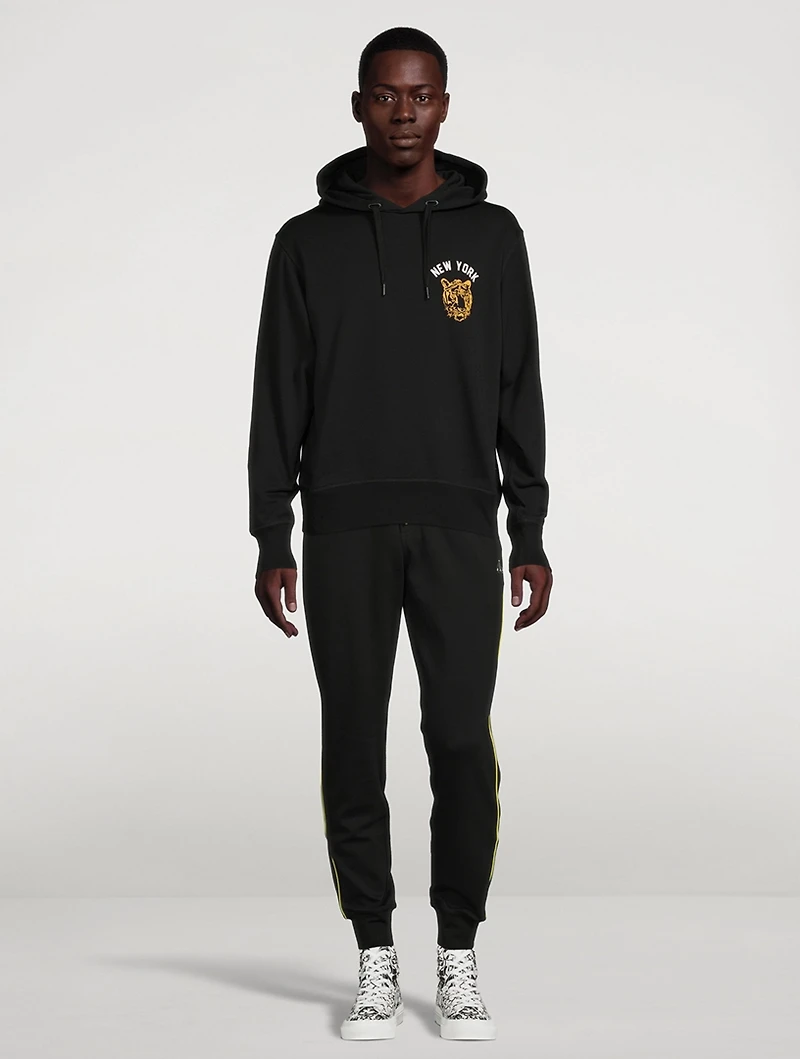 New York Tiger Cotton Hoodie