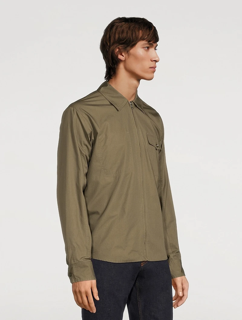 Finn Cotton Ripstop Shirt Jacket