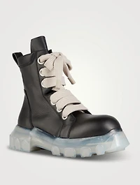 Jumbo Lace Leather Tractor Boots