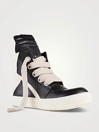 Fogachine Geobasket Leather High-Top Sneakers