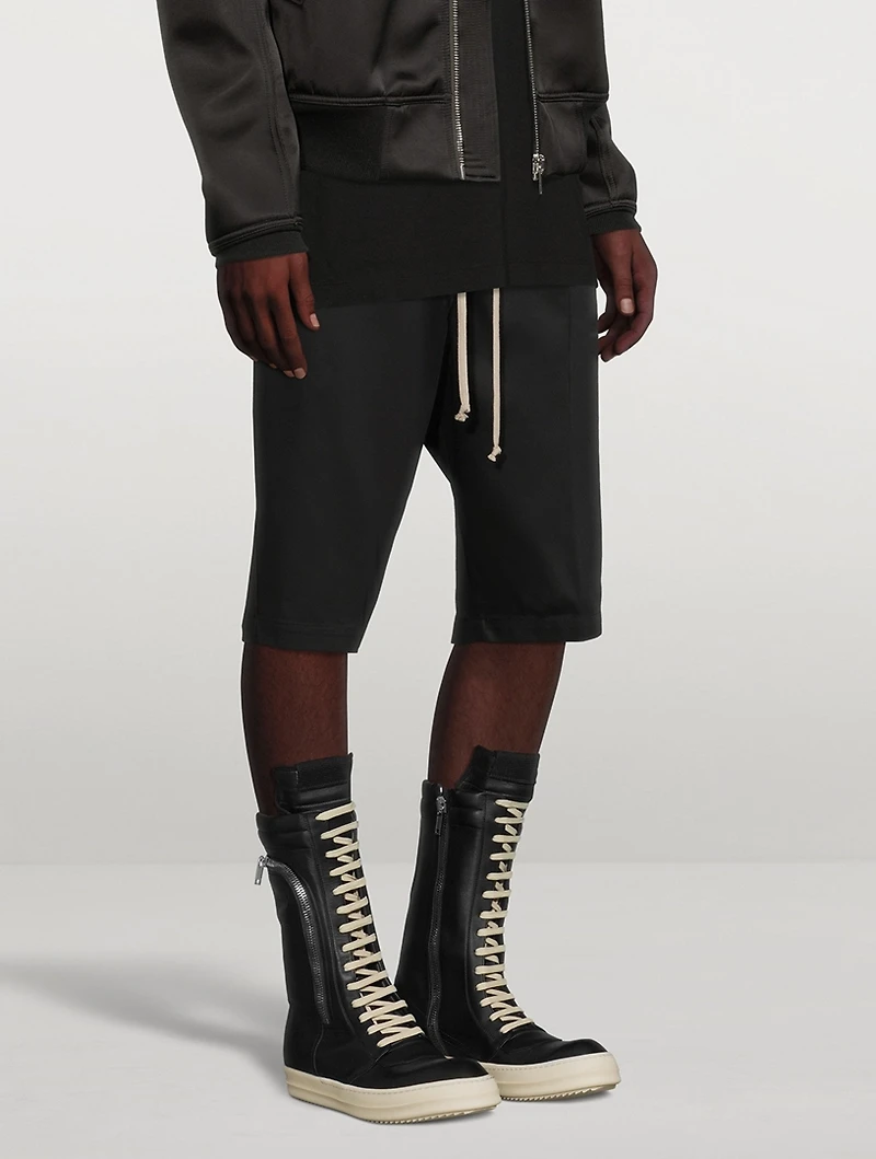 Fogachine Bauhaus Basket Leather Sneakers