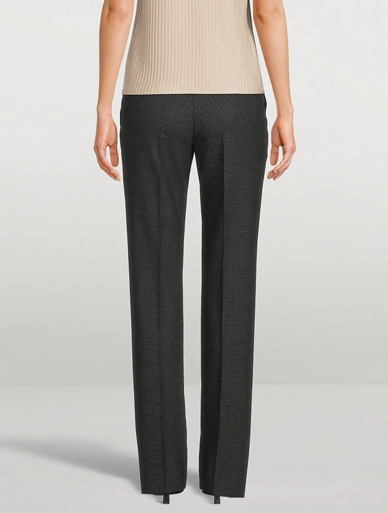Mikko Straight-Leg Boyfriend Trousers