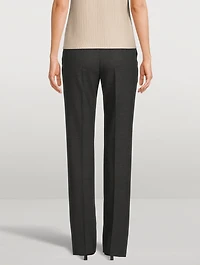 Mikko Straight-Leg Boyfriend Trousers