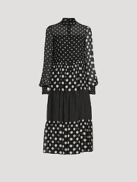 Shirt Dress Polka Dot Print