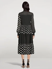 Shirt Dress Polka Dot Print