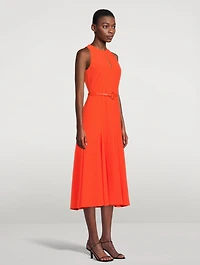 Belted Midi Dress