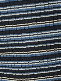 Stripe Jacquard Wool Sweater