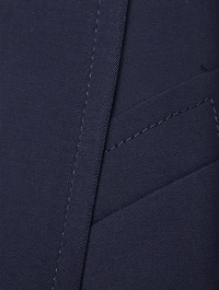Wool Gabardine Boyfriend Blazer