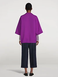 Wool Bell-Sleeve Jacket