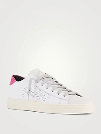 Jack Perforated Leather Sneakers