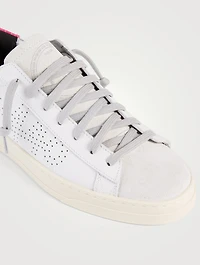 Jack Perforated Leather Sneakers