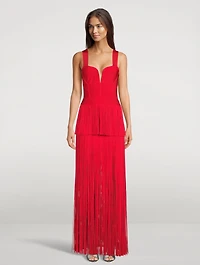 Fringe Gown