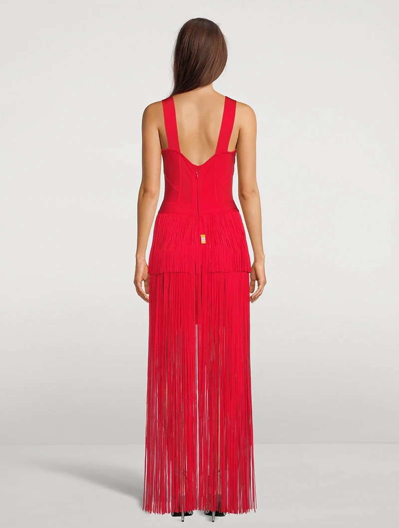 Fringe Gown