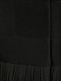 Bustier Fringe Dress
