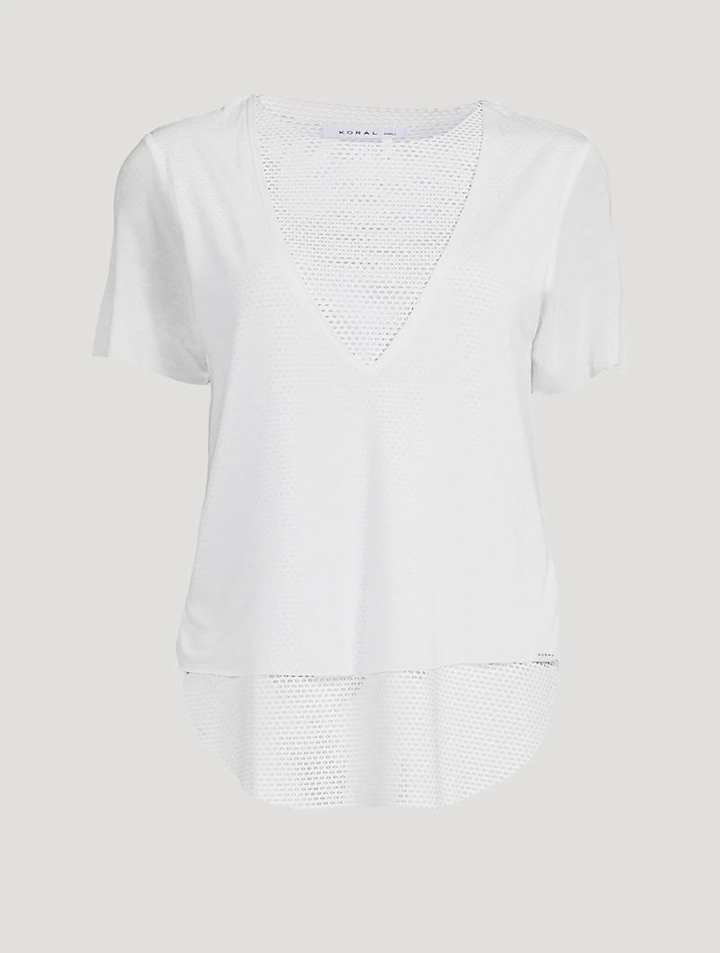 Double Layer Tencel T-Shirt