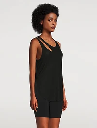 Ribbed Peak Long-Sleeve T-Shirt
