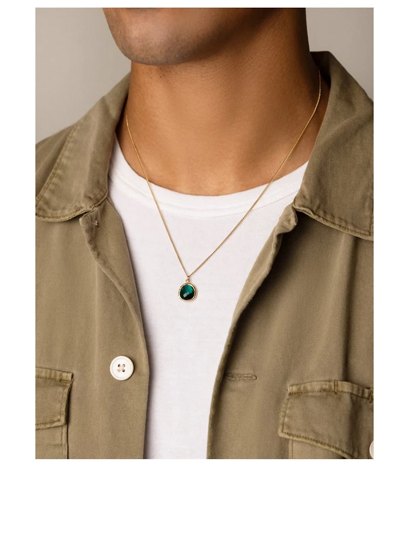 Nialaya x Johnny Edlind Mini Pendant Necklace