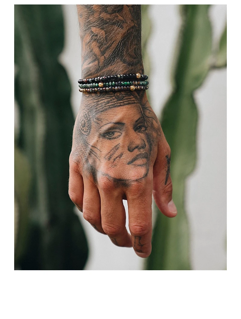 Nialaya x Johnny Edlind Japanese Miyuki Beaded Bracelet
