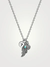 Nialaya x Johnny Edlind Mini Trio Pendant Necklace